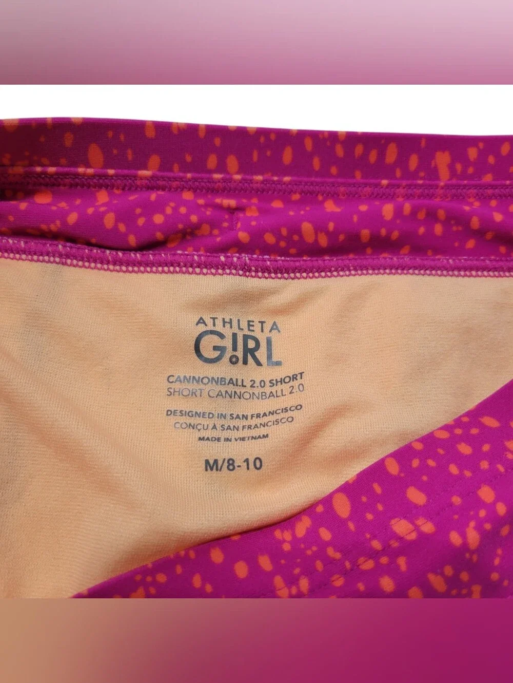 Athleta Shorts Size Medium M 8-10 W24